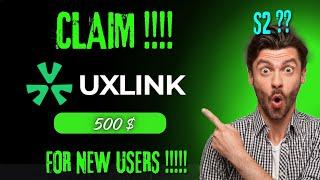 How to claim ux Link Airdrop || UX LINK AIRDROP CLAIM