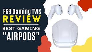 Best Gaming "AIRPODS"? F69 Gaming TWS Review + Game Test + Mic Test