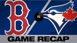 Blue Jays blank Red Sox in 8-0 win | Red Sox-Blue Jays Game Highlights 9/11/19