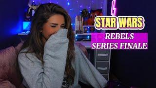 ⭐️ STAR WARS:REBELS FIRST TIME REACTION ⭐️ REBELS SERIES FINALE "FAMILY REUNION - AND FAREWELL"