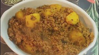 How to make Alu Aur Keema Recipe ||ShAh,s Home ||