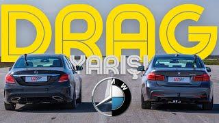 320i vs C180: DRAG RACE | Mercedes-Benz C180 W205 vs BMW 320i F30