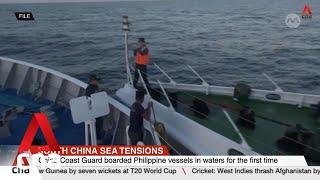 Philippines says navy sailor seriously injured after 'intentional ramming' by China coast guard