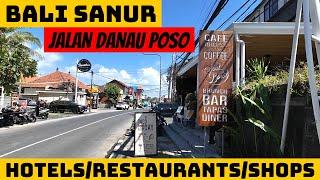 Bali Sanur Street Walking Tour Today 2024