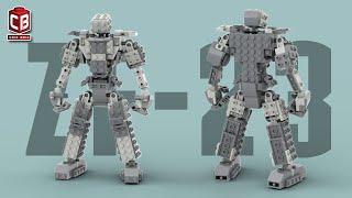 LEGO ZF-23 Mech Frame Instruction #lego #crixbrix #mechframe #legomoc