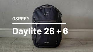 The PERFECT carry on backpack (only $100)?? Osprey Daylight 26+6 Expandable Backpack Review