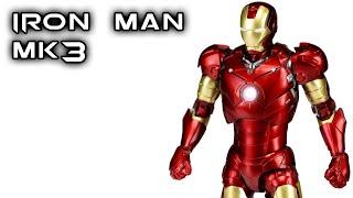 Threezero DLX IRON MAN Mark 3 Avengers: Infinity Saga Action Figure Review