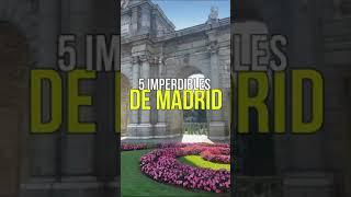 5 LUGARES para visitar en MADRID  #madridfans #madrid #shorts #shortsvideo