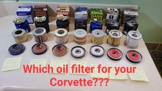 Which oil filter to use for the C7 and C8 Corvette?   Why I no longer use Mobil 1 filters...