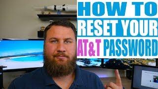 How to Reset Your AT&T Email Account Password