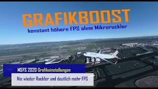 MSFS 2020 - Mehr FPS und bessere Grafik - Nie wieder Ruckler - Für Nvidia Grafikkarten