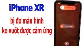 Cách tắt nguồn, khởi động lại iPhone XR bị đơ màn hình không vuốt được cảm ứng