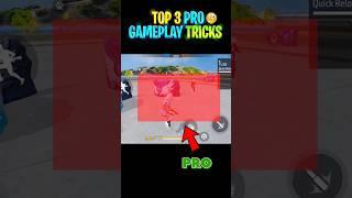 Top 3 New Pro Gameplay Tricks | Play Like Raistar | #freefire #proplayer #shorts