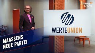 Die nächste neue Partei: Wofür steht die Werteunion? | heute-show vom 23.02.2024