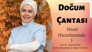 Doğum Çantası Ne Zaman Hazırlanmalı ? Doğum Çantanızı Hazırlarken Dikkat ! Doğum Elbisesi Nedir ?