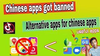 best alternative of chinese apps like tiktok, CamScanner, sweet selfie, uc browser, Apus browser