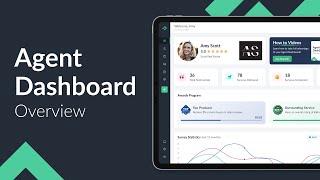 RealSatisfied Agent Dashboard Overview