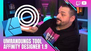 Affinity Designer 1.9 | Umrandungs Tool erklärt