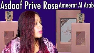 Asdaaf Ameerat Al Arab Prive Rose Perfume Review | My MiddleEastern Perfume Collection