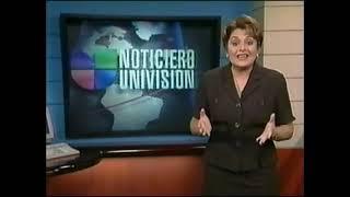Maria Antonieta Collins Noticiero Univision Promo 8/1/1999