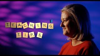 Teaching Tips: Cherie Woolmer
