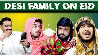 Desi Family On Eid || Comedy Skit || Banana Vines