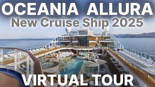 OCEANIA ALLURA- New Cruise Ship Coming in 2025 - OCEANIA CRUISES - (Multilingual subtitles)