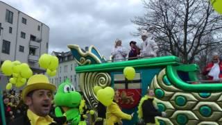 Fußgruppe der Tanzschulen Lepehne-Herbst beim Rosenmontagszug 2017 in Bonn