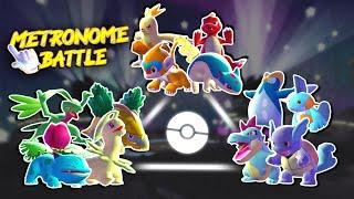 Pokemon Metronome Triangle Battle - Middle Stage Starters