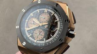 Audemars Piguet Royal Oak Offshore Chrono Camo 26401RO.OO.A087CA.01 Audemars Piguet Watch Review