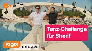 Barbaras Rhabarberbar: Marti Fischer zeigt den viralen Tanz | logo! Nachrichten vom 09.06.2024