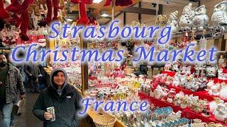 Strasbourg Christmas Market, France! Big and Beautiful!