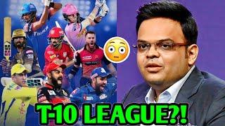 WTF! BCCI to Launch T-10 LEAGUE?! | BCCI Jay Shah IPL Cricket News Facts