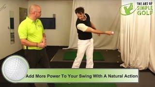 Add More Power And Distance To Your Golf Swing: Golf Power By Design