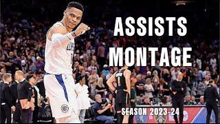 I found all Russell Westbrook asissst from this season (2023-24 mid-season)