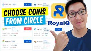 How to Choose & Remove Coin from Royal Q Circle Ep.25