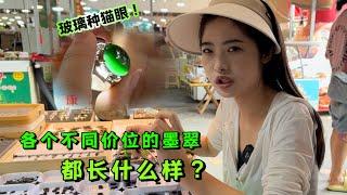 不同價位的墨翠都長什麼樣？桃子挑選一批墨翠教你們細看區別！