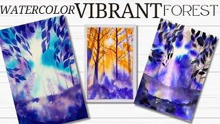 Creating VIBRANT Watercolor Landscapes 