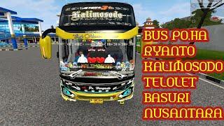 Bus Po Haryanto Kalimosodo Malang -Yogyakarta | Bus Telolet Basuri Nusantara.