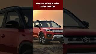 Best Cars to buy in India Under 10 Lakhs