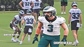 Philadelphia Eagles OTA’s HIGHLIGHTS: *FIRST GLIMPSE* Cooper Dejean & Quinyon Mitchell in DB DRILLS!