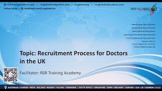 RSR Global Training Academy: Recruitment process for doctors in the UK