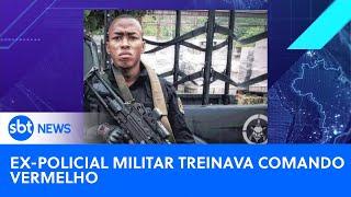 Ex-policial é apontado como treinador de guerra do Comando Vermelho |#SBTNewsnaTV (29/03/24)