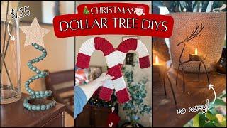 Dollar Tree Christmas DIYs  | EASY & affordable diy Christmas decor