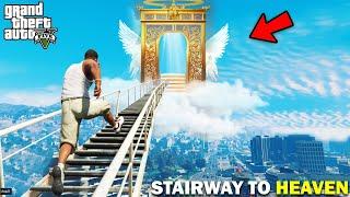 GTA 5 : Franklin Found The Most Secret Stairway To Heaven GTA 5 !