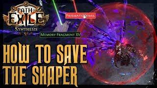 How To Save Shaper Against Elder For Zana Quest | Path of Exile