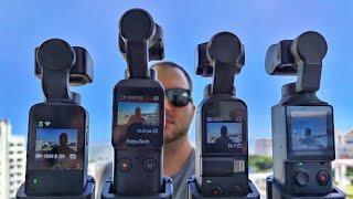 DJI osmo pocket Vs Snoppa Vmate Vs Fimi Palm Vs Feiyu pocket