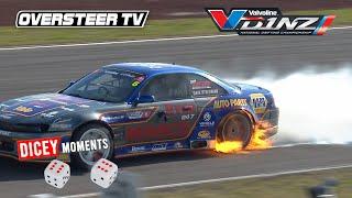 Dicey Moments! Drift Car Compilation + Crashes D1NZ Taupo 2023