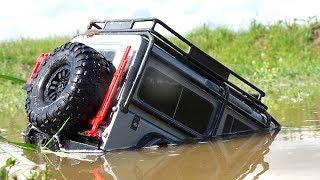 TRAXXAS TRX4 Driver ROOF DEEP - SWAMP RESCUE w/ SPYKER KAT  | RC ADVENTURES