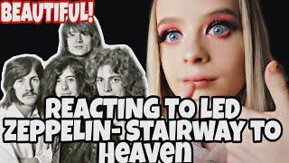 Reacting to Led Zepellin- Stairway to Heaven *First time hearing Led Zeppelin*